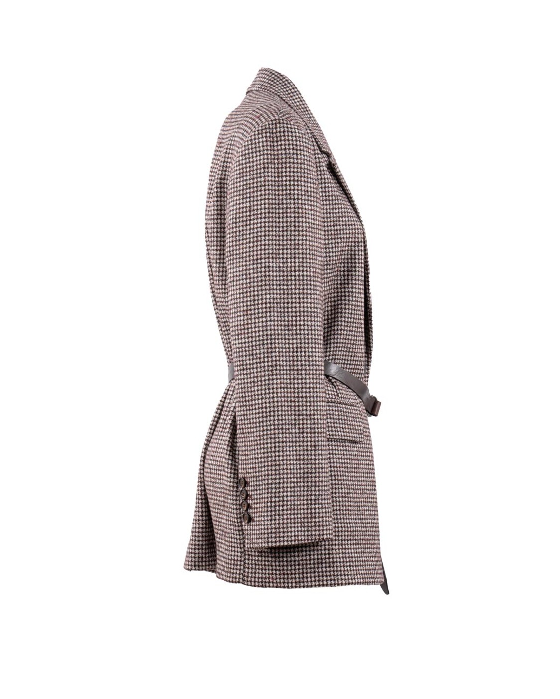 shop BRUNELLO CUCINELLI  Giacca: Brunello Cucinelli giacca in pied-de-poule di lana e alpaca. 
Chiusura con bottoni in corno.
Semifoderato in acetato.
Rever tradizionale.
Taschino su petto.
Tasche basse con patta.
Polsini con quattro bottoni in corno.
Cintura a trazione removibile.
Spacco singolo su retro.
Decorazione in monile Nickel-free.
Composizione: 58% LANA, 33% ALPACA, 9% POLIAMMIDE.
Made in Italy.. MV4047398-C007 number 2473985
